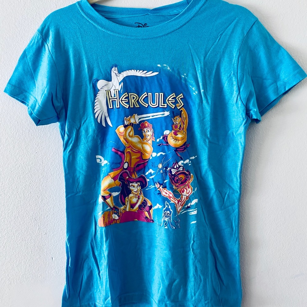 Disney Hercules Blue Graphic Tee